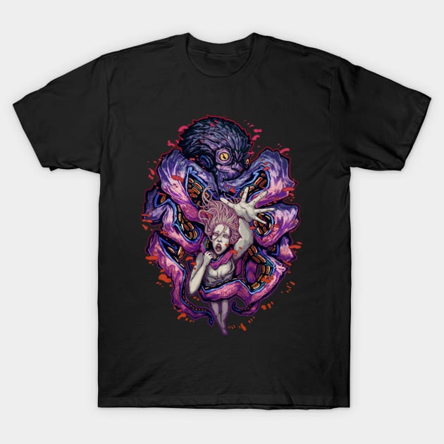 Octopus Monster T-Shirt by Villainmazk